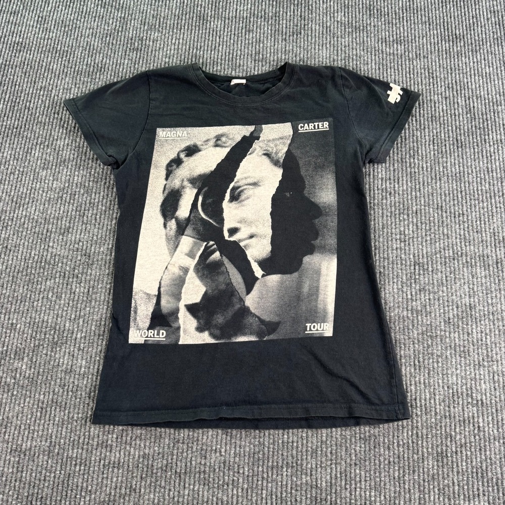 Jay-Z Magna Carta World Tour T Shirt Kids XL Black Graphic Concert Logo Tee